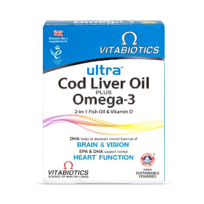 Ultra Cod liver oil  and Omega 3