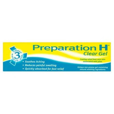 Preparation H Clear Gel 50g
