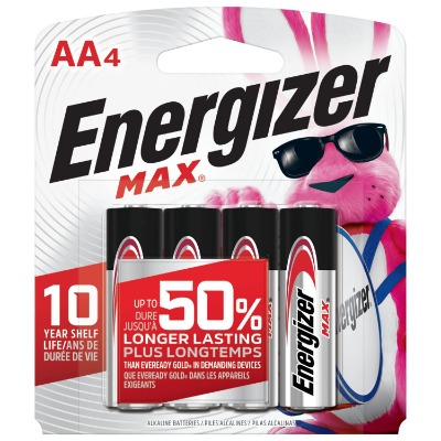 Energizer max AA 4's