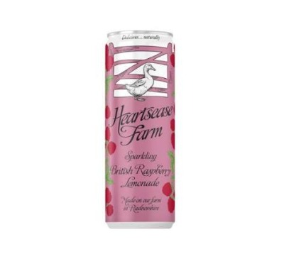 Heartsease Sparkling British Raspberry Lemonade