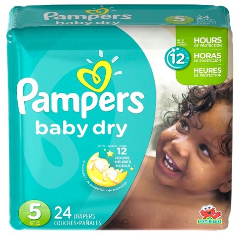 Pampers Baby Dry Jumbo S5  24ct
