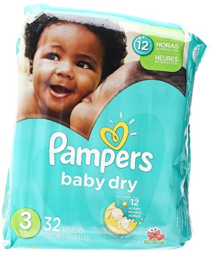 Pampers Baby Dry Jumbo S3  32ct