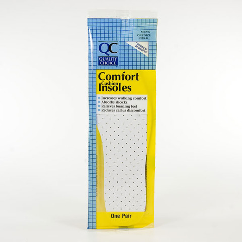 qc comfort plus mens insole