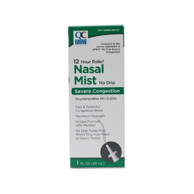 qc nasal mist congestion relief
