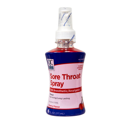 QC Sore Throat Spray Cherry 177ml