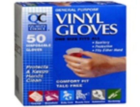 Qc Vinyl Gloves