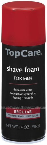 TC shave foam