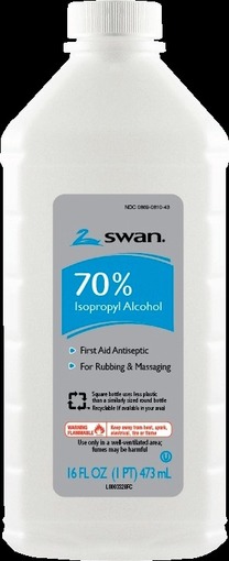 swan rubbing alcohol