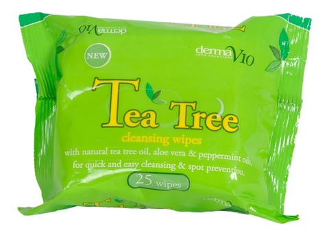 tea tree cleansing wipes