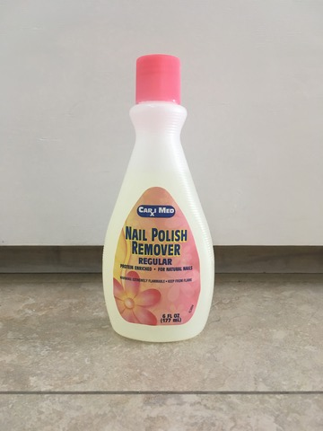 care med nail polish remover