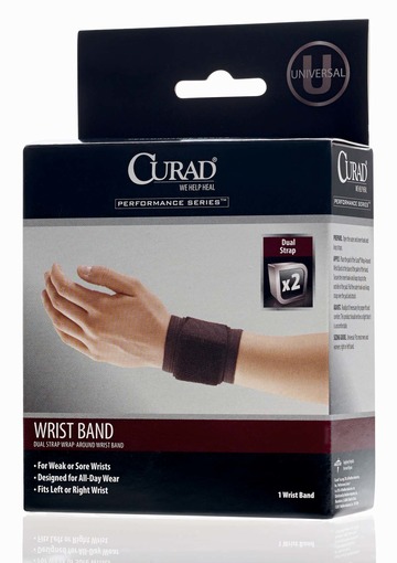 curad wrist band