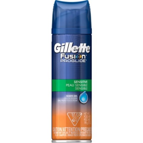 Gillette Fusion mens shave gel
