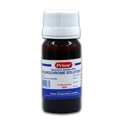 mecurochrome solution 2% 30ml