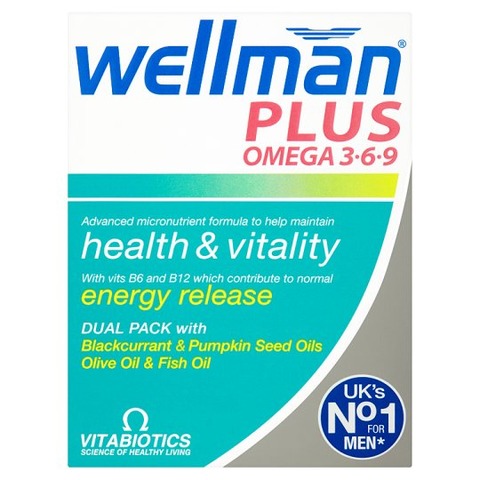 Vitabiotics Wellman Plus Omega 3.6.9