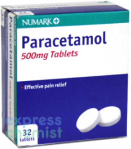 Paracetamol 500mg tablets 32s