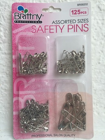 Brittany Safety pins assorted sizes