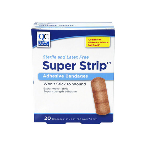 QC Super Strip  adhesive bandage 1"x3