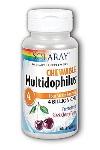 Solaray chewable Multidophilus black cherry
