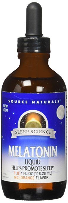 source naturals Melatonin Liquid 1mg  4oz