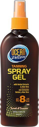 Ocean Potion Tanning Spray Gel Spf8