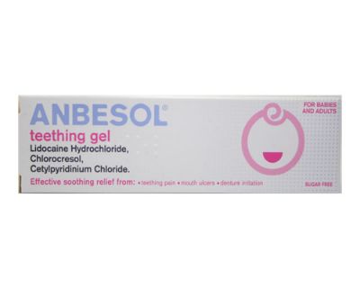 anbesol teething gel