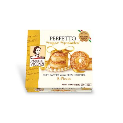 Perfetto Sugar sprinkles puff pastry