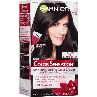 Garnier Color Sensation Darkest brown