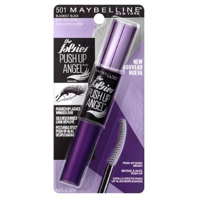 Maybelline Push Up Drama Angel Very Black  Waterproof Mascara