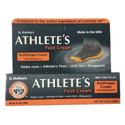 Dr Sheffield Athelete's Foot Cream 14g