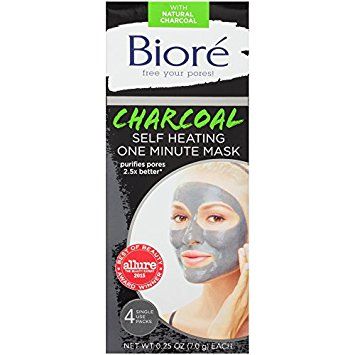 Biore Charcoal Self Heating Mask