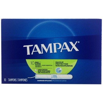 Tampax Tampons Super 10s