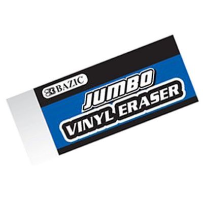 Bazic Jumbo Vinyl Eraser