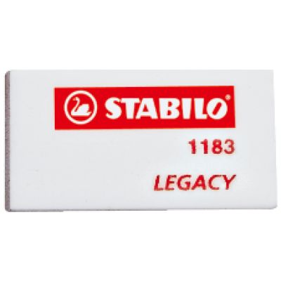 Stabilo Legacy White Eraser Small