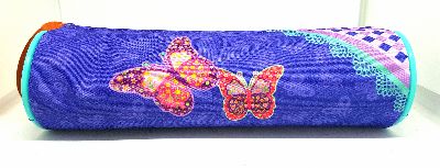 Pencil Case - Butterfly Pouch Round