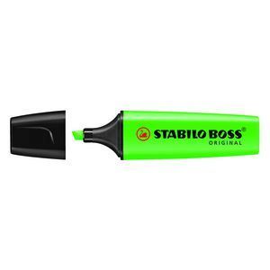 Stabilo Boss Highlighter Flat Barrel Green