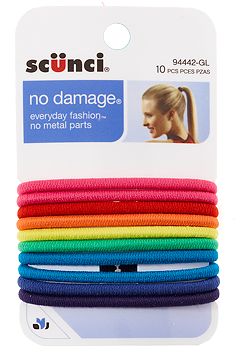 Scunci No Damage Elastic Hair Bands 