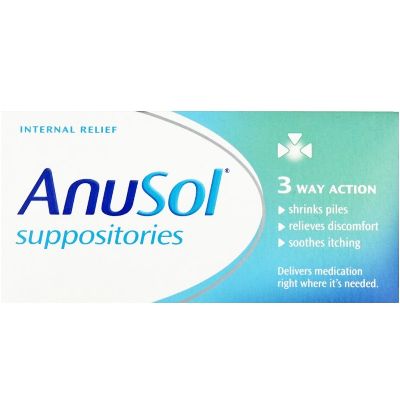 Anusol Suppositories 12s