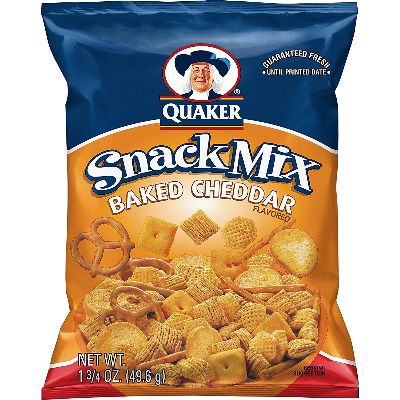 Quaker Snack Mix Baked chedder