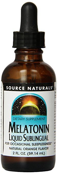 Melatonin sublingual liquid 2oz