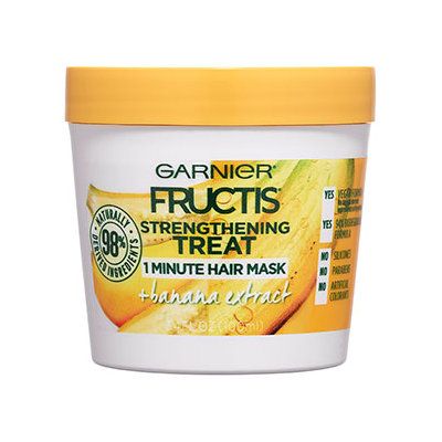 Garnier Fructis Damage Repairing Treat 1 Minute Hair Mask - banana extract