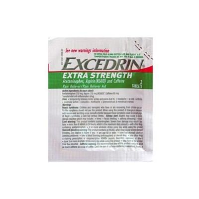 Excedrin Extra Strength Tablets 2 Pack