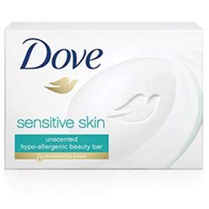 dove sensitive Skin unscented soap