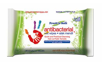 Fresh n Soft Antibacterial wet wipes