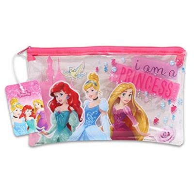 Plastic Pouch Disney girl pencil case