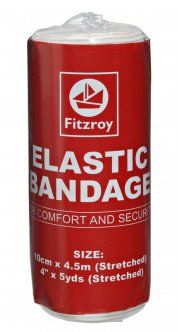 Fitzroy Elastic Bandage 10cm X 4.5m