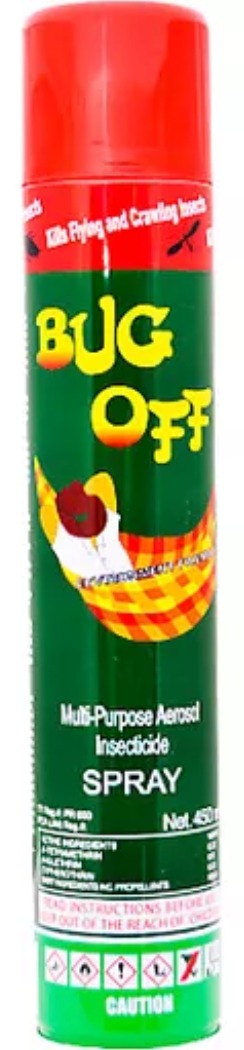Bug Off Aerosol insecticide Spray 450ml
