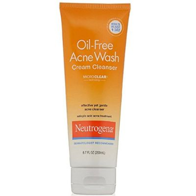 Neutrogena Oil Free Acne Wash Cream Cleanser 200ml