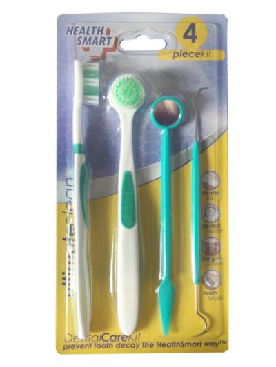 Health Smart 4 piece Dental Care Kit