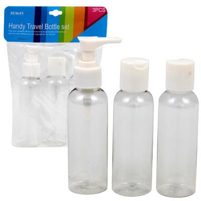 Handy Travel Bottle Set 