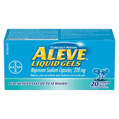 Aleve liquid Gels 20s